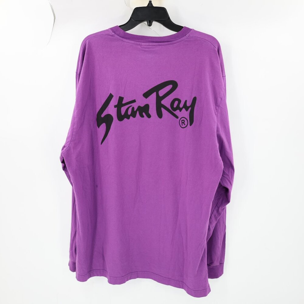 Stan Ray Sweatshirt Men 2XL Cotton Long Sleeve Crewneck Everyday Workwear purple
